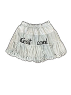 Light Blue Tulle Skirt