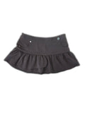 Brown Ruffle Skirt