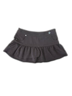 Brown Ruffle Skirt