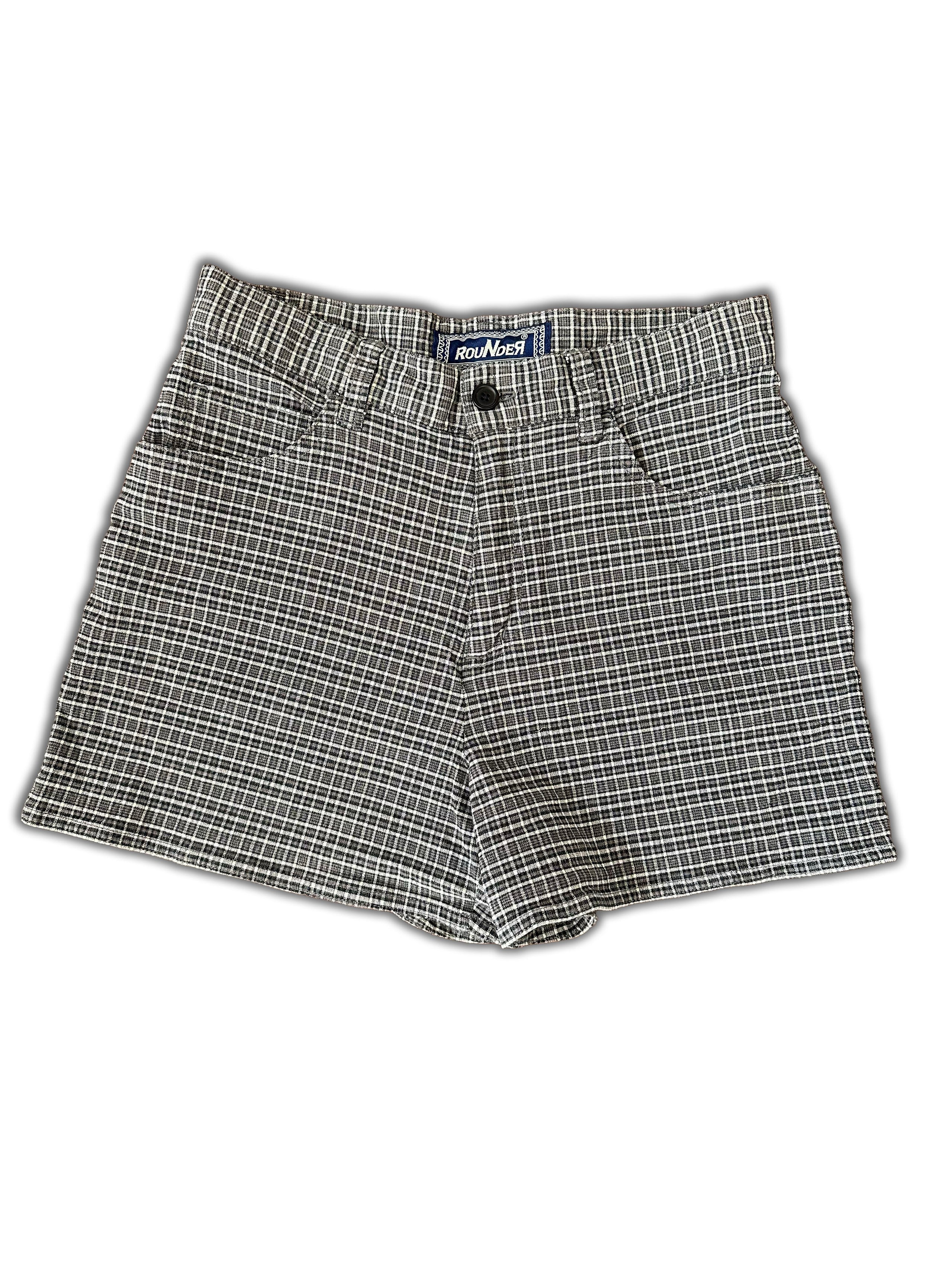 ROUNDER Plaid Shorts