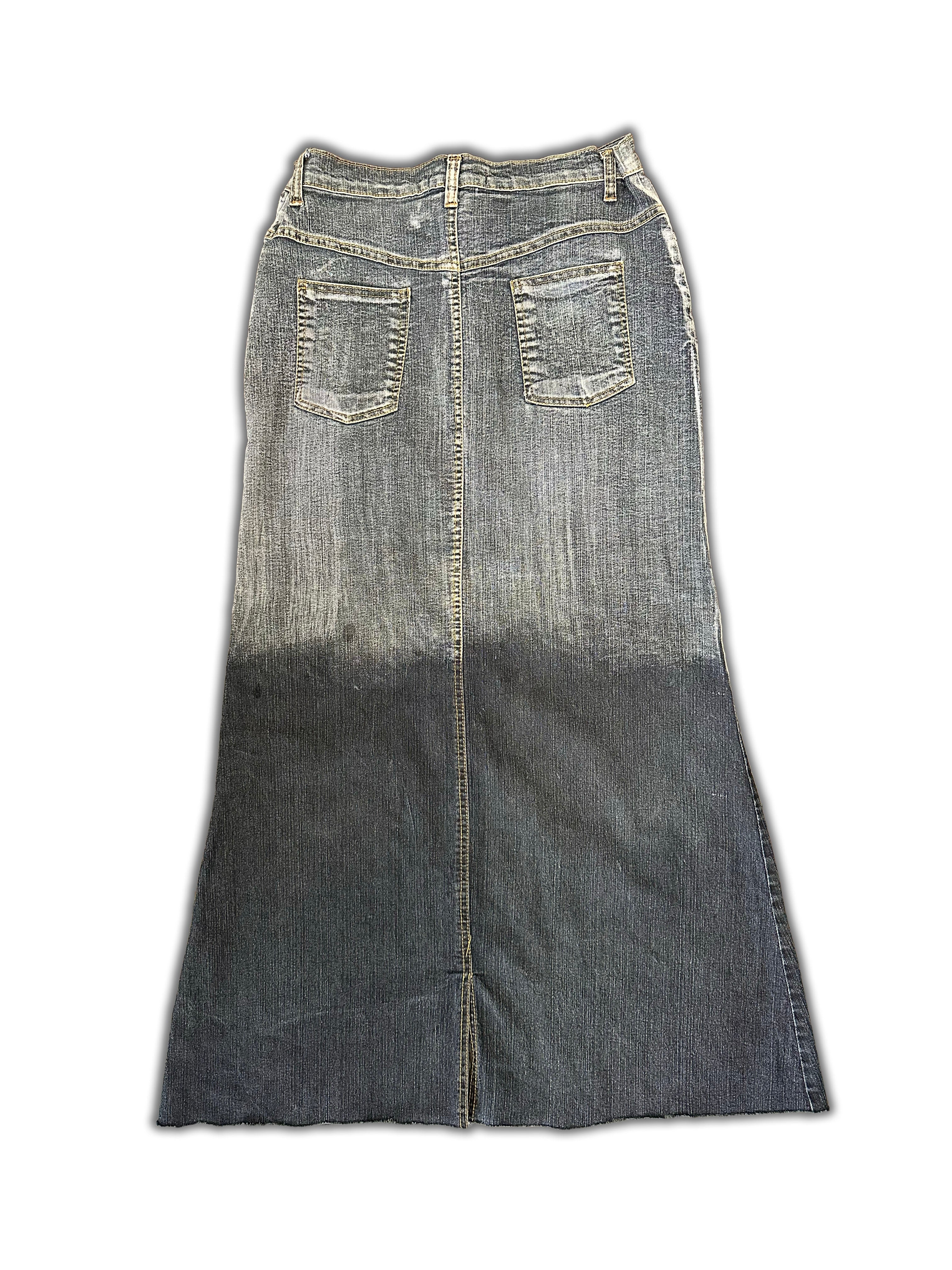 ANGUS Long Denim Skirt