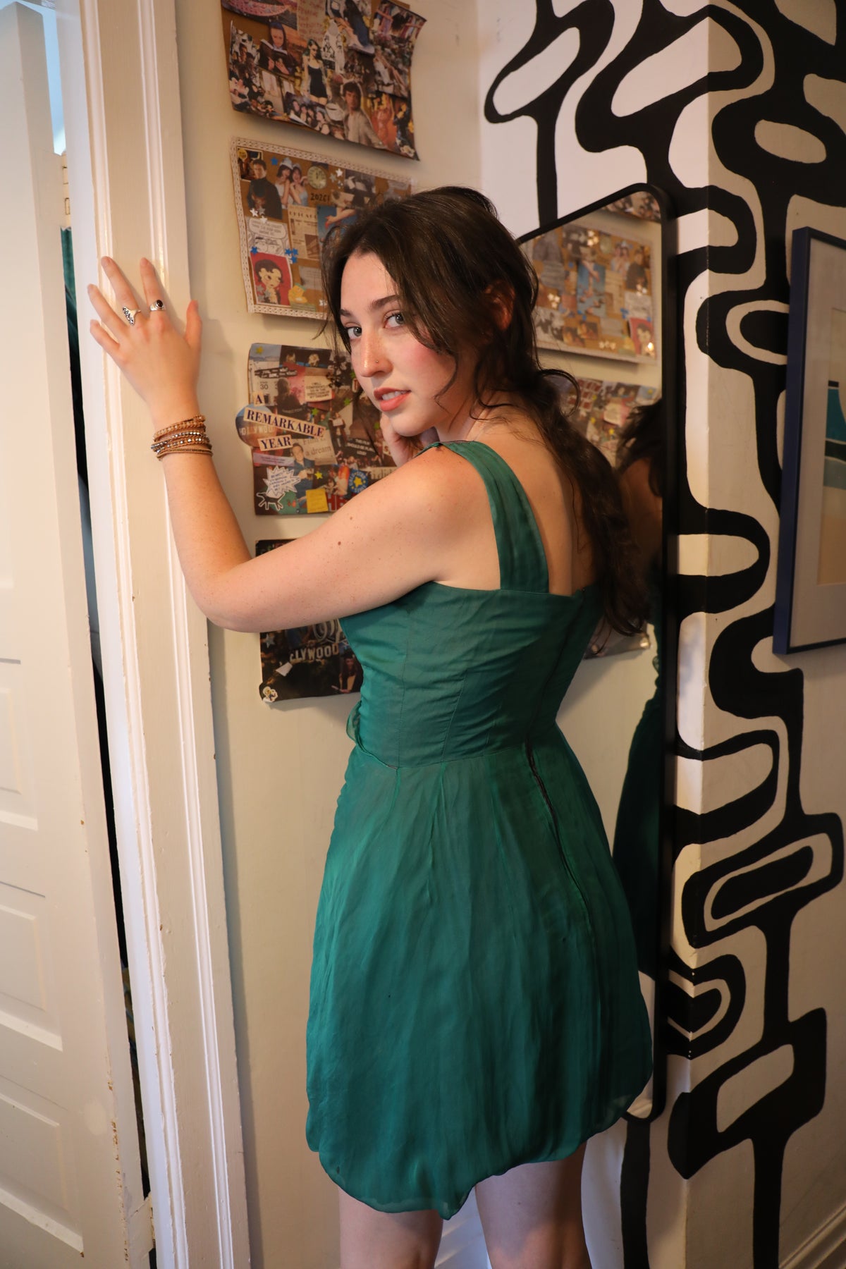 JEAN-MICHEL Silk Dress