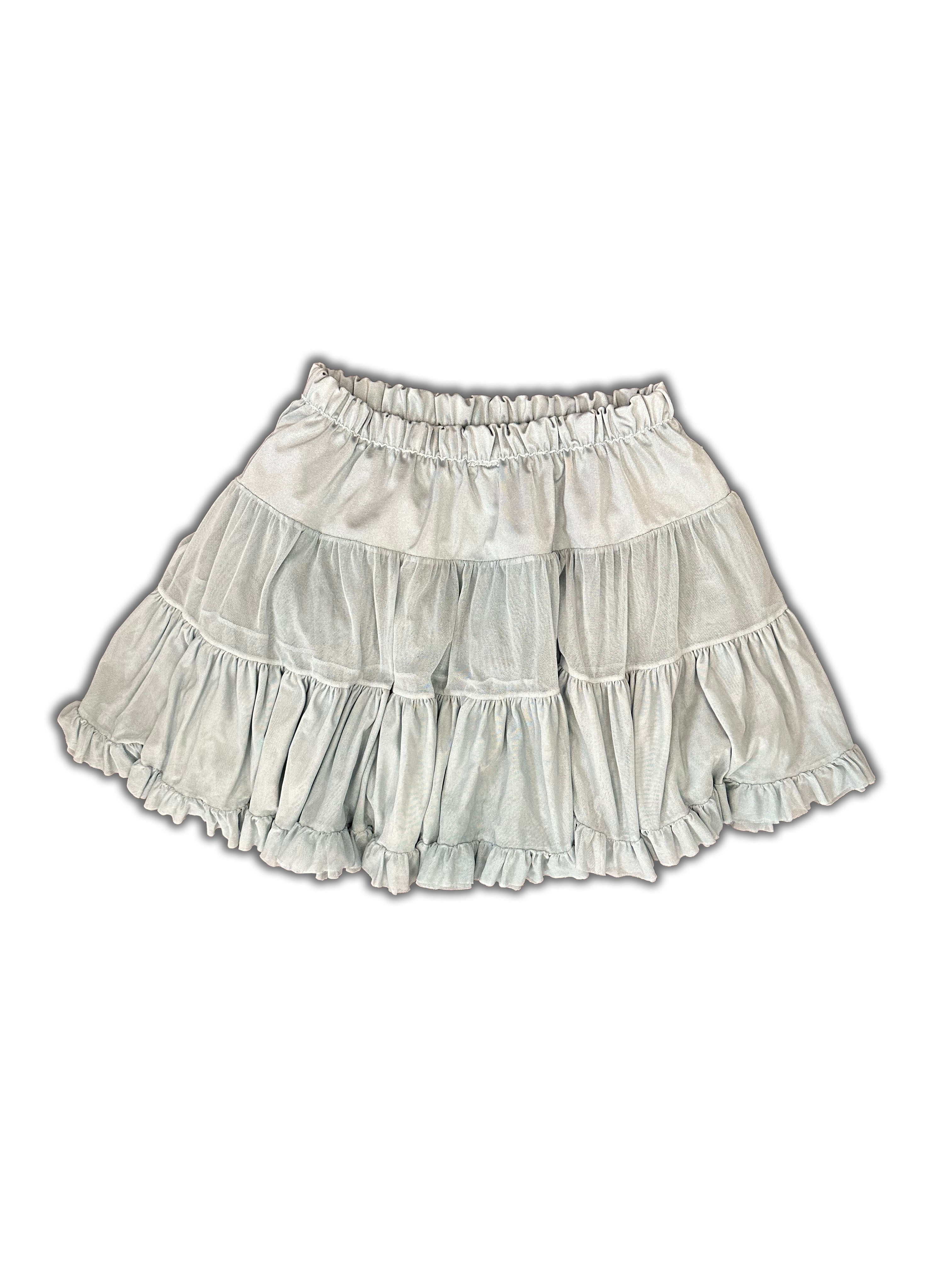 Light Blue Tulle Skirt