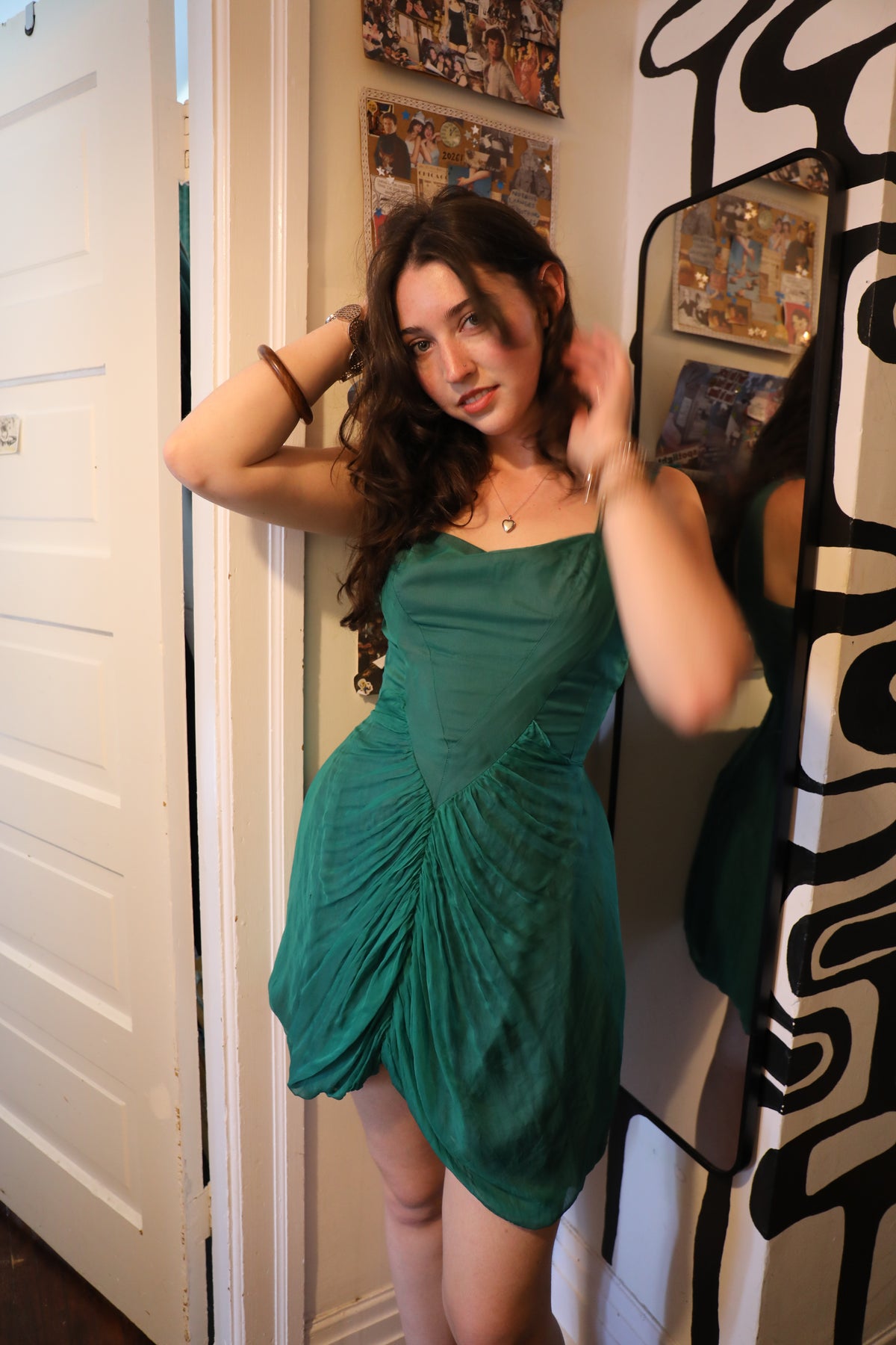 JEAN-MICHEL Silk Dress