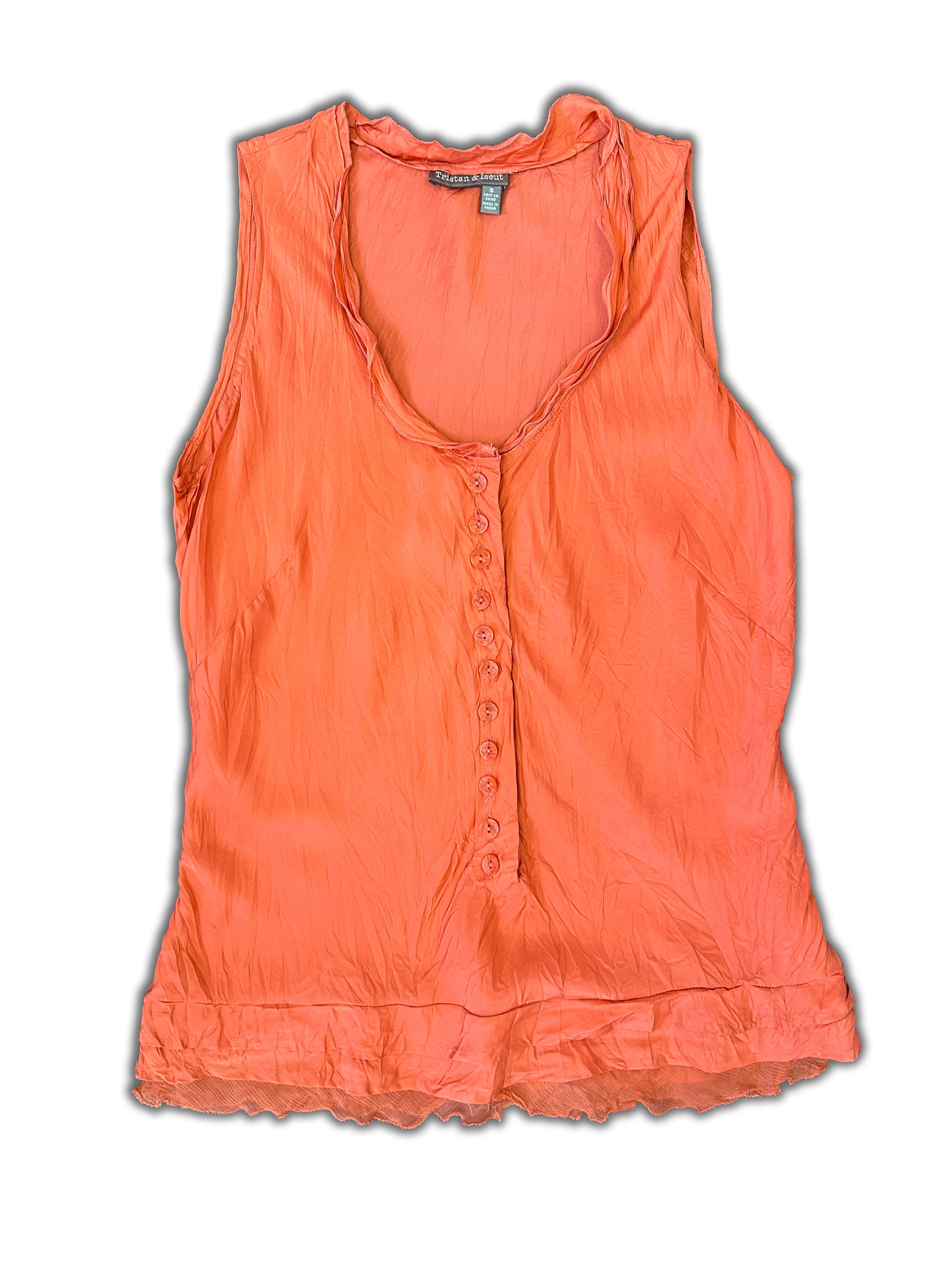 TRISTAN & ISEUT Silk Blouse