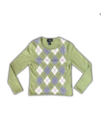 Cashmere Argyle Sweater