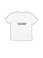 All my friends are famous x C’est Cool baby tee