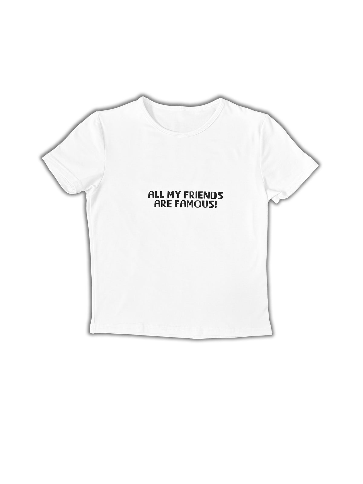 All my friends are famous x C’est Cool baby tee